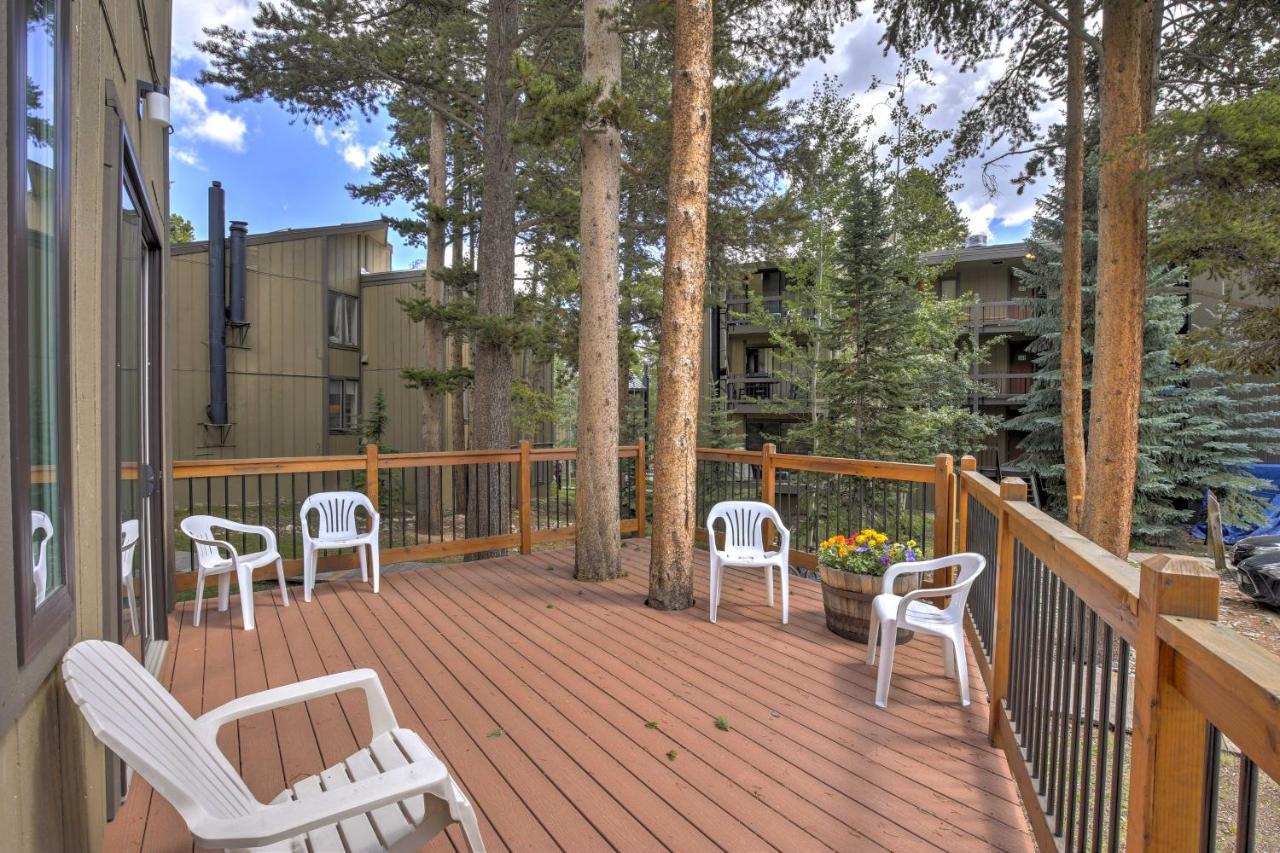 Breckenridge Condo With Balcony Walk To Ski Resort 外观 照片